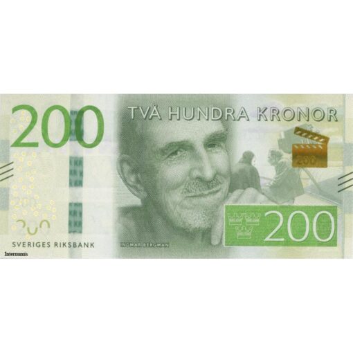 Schweden 200 Kronor ND(2015) (P.72a) Erh. UNC