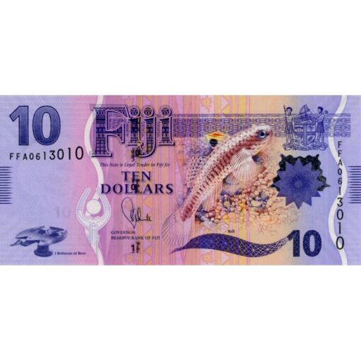 Fiji  - 10 Dollars ND (2013) , (P.116) Erh. UNC