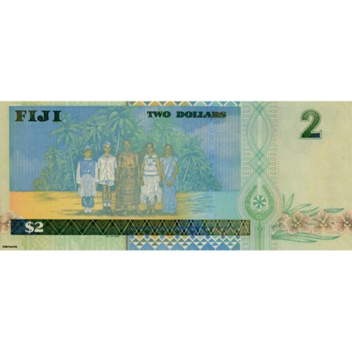 Fiji  - 2 Dollars ND (2002) , (P.104a) Erh. UNC – Bild 2