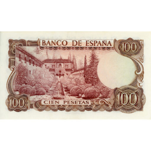 Spanien - 100 Pesetas 1970 , (P.152) Erh. XF - Image 2