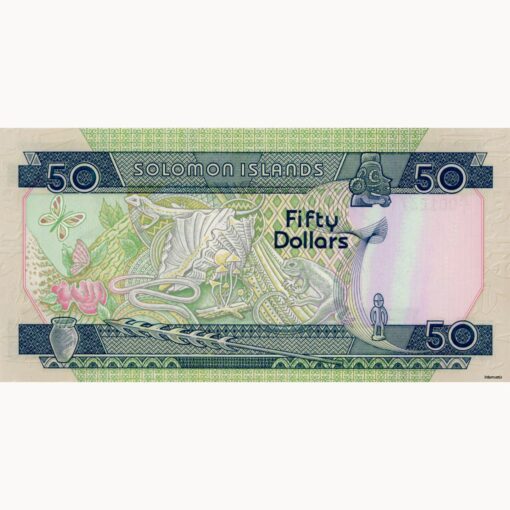 Solomon Island - 50 Dollars ND(1986), (P.17) Erh. UNC – Bild 2