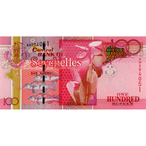 Seychellen - 100 Rupees 2011, (P.44a) Erh. UNC