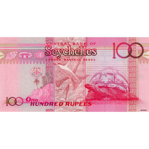 Seychellen - 100 Rupees 2011, (P.44a) Erh. UNC - Image 2