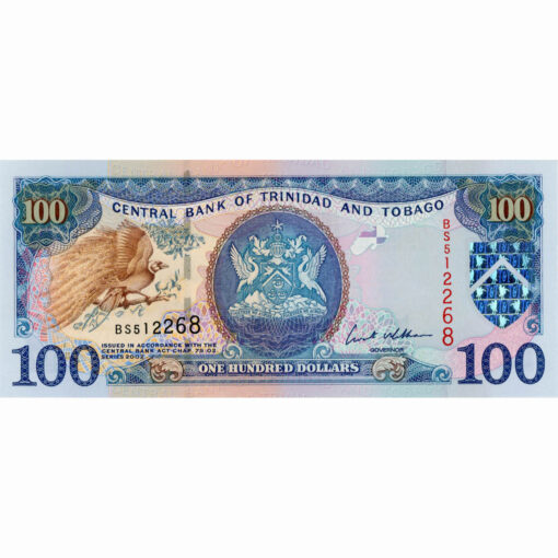 Trinidad & Tobago - 100 Dollars 2002, (P.45) Erh. UNC