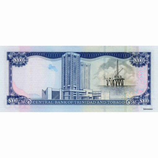 Trinidad & Tobago - 100 Dollars 2002, (P.45) Erh. UNC – Bild 2