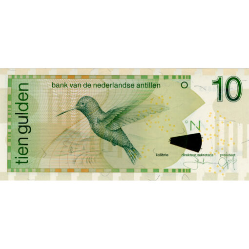 Niederl.Antillen - 10 Gulden 1.1.2006 (P.28d) Erh. UNC