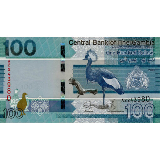 Gambia - 100 Dalasis 2019, (P.41a) Erh. UNC