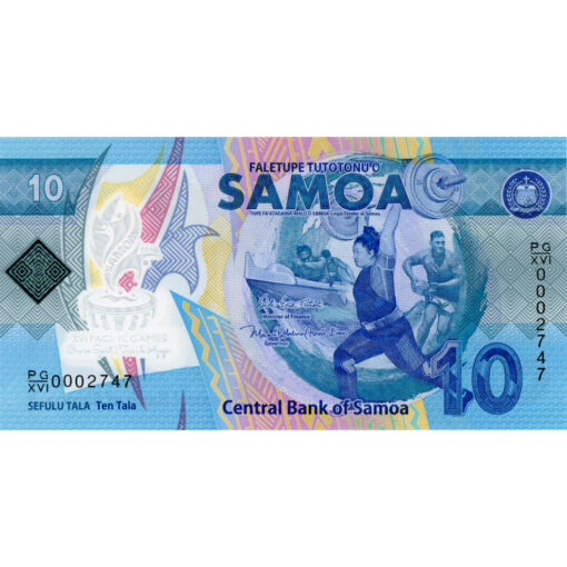 Samoa - 10 Tala 2019, (P.45) Erh. UNC