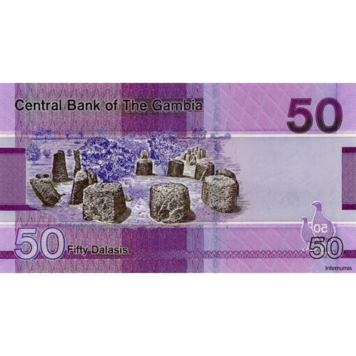 Gambia - 50 Dalasis 2019, (P.40a) Erh. UNC – Bild 2