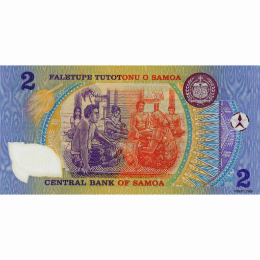 Samoa - 2 Tala ND (1990-), (P.31e) Erh. UNC – Bild 2