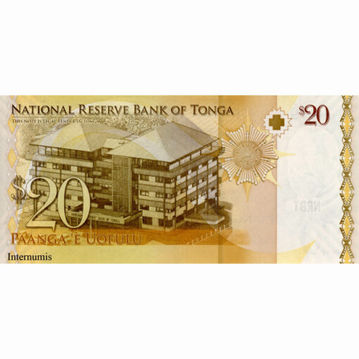 Tonga - 20 Pa`anga ND(2009), (P.41a) Erh. UNC – Bild 2