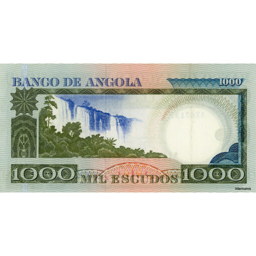 Angola - 1000 Escudos 10.6.1973, (P.108) Erh. XF+ – Bild 2