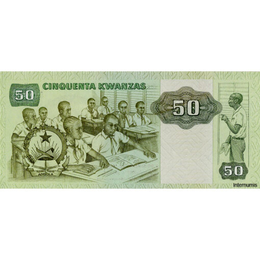 Angola - 50 Kwanzas 7.1.1984, (P.118) Erh. UNC – Bild 2