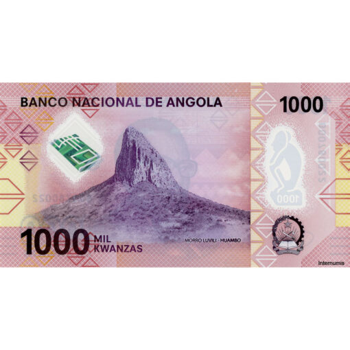 Angola - 1000 Kwanzas 4.2020, (P.W162) Erh. UNC – Bild 2