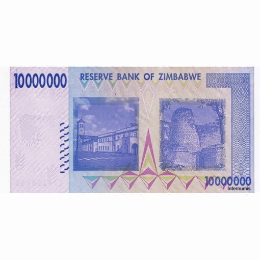 Zimbabwe - 10 Millionen Dollars 2008, (P.78) Erh. UNC – Bild 2