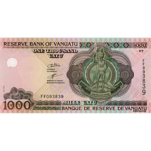 Vanuatu  - 1000 Vatu ND.(2002), (P.10b) Erh. UNC